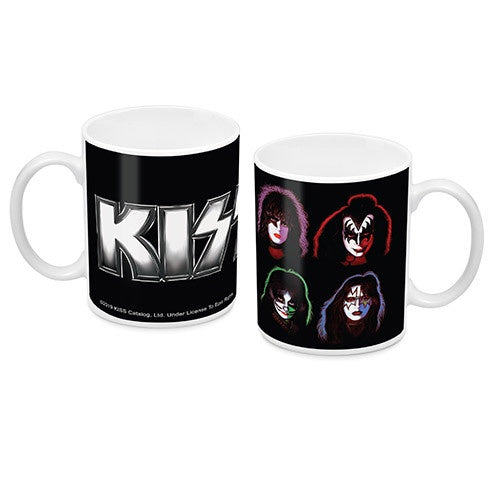 Kiss - Solo Album Faces 330ml Gift Boxed Mug