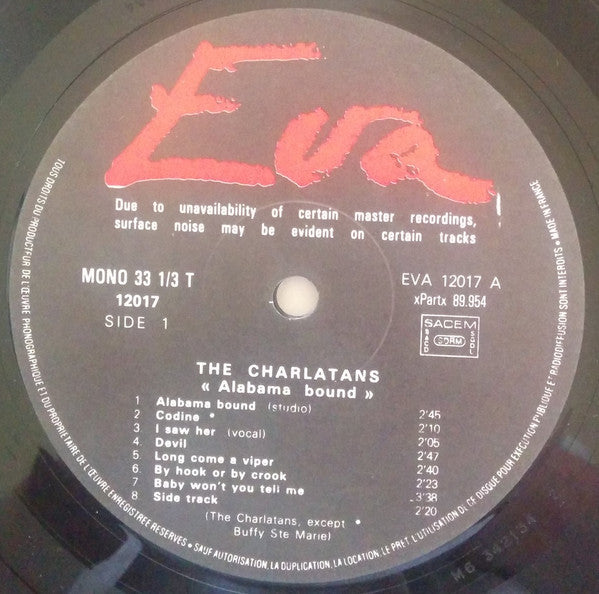 Charlatans - Alabama Bound Vinyl LP (Used)