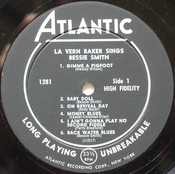 LaVern Baker - Sings Bessie Smith Vinyl LP (Used)