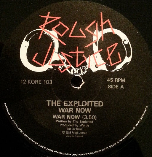 Exploited - War Now Vinyl LP (Used)