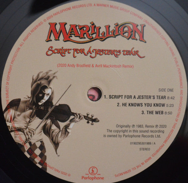 Marillion - Script For A Jester's Tear Limited Edition Box Set Vinyl 4LP (Used)