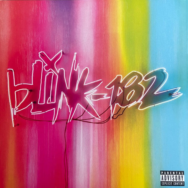 Blink-182 - Nine Limited Edition Magenta Neon Coloured Vinyl LP (Used)