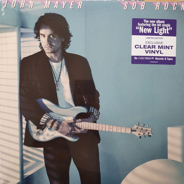 John Mayer - Sob Rock Limited Edition Clear Mint Coloured Vinyl LP (Used)