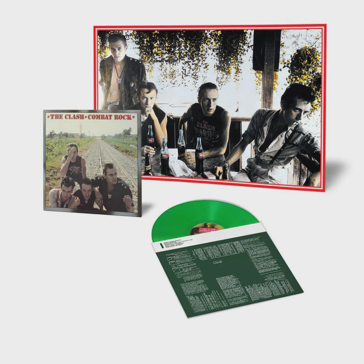 Clash - Combat Rock Green Coloured Vinyl LP