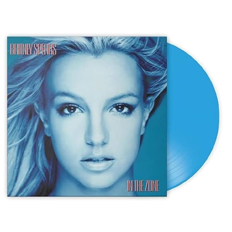 Britney Spears - In The Zone Blue Coloured Vinyl LP