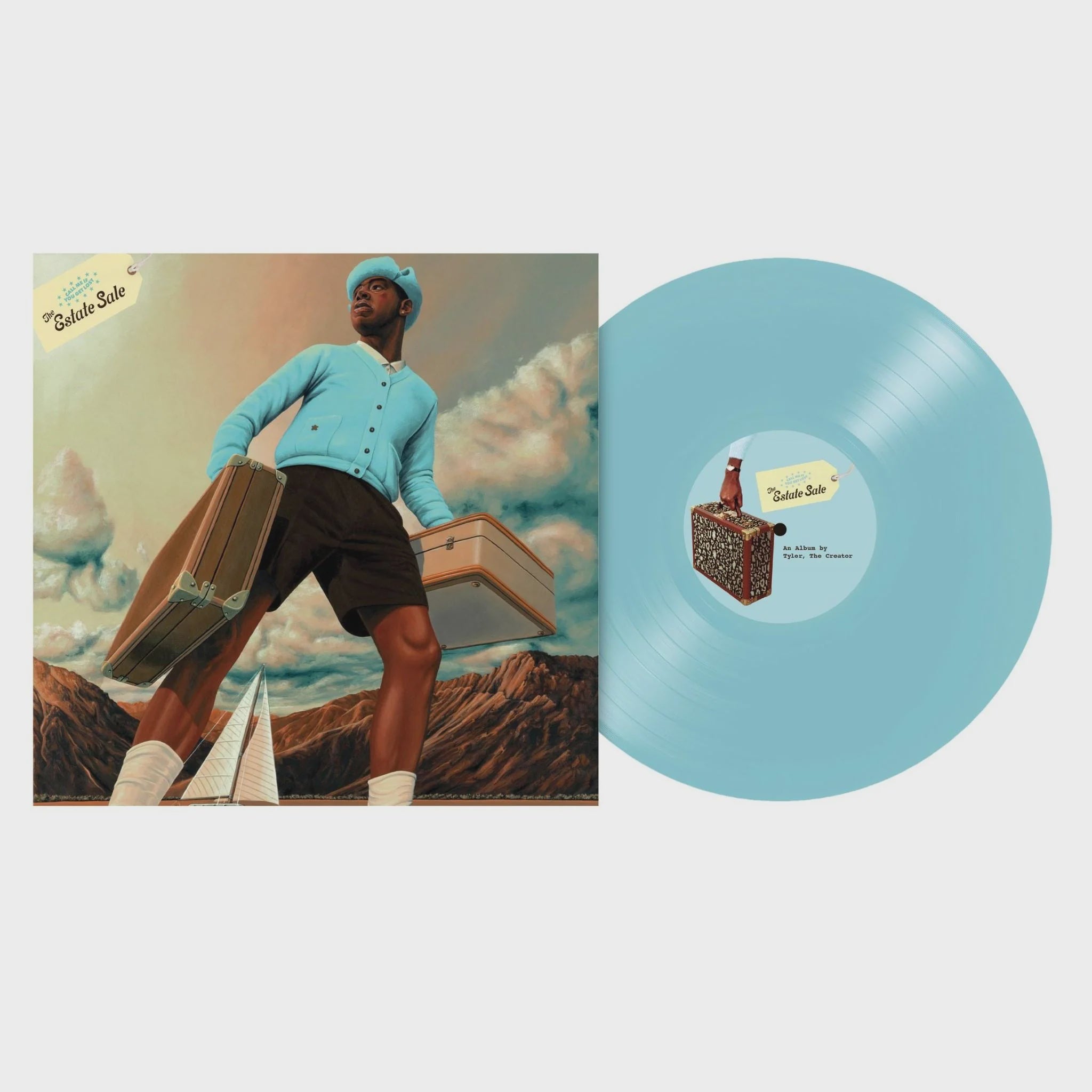 Tyler The Creator - Call Me If You Get Lost: The Estate Sale Geneva Blue Coloured Vinyl 3LP