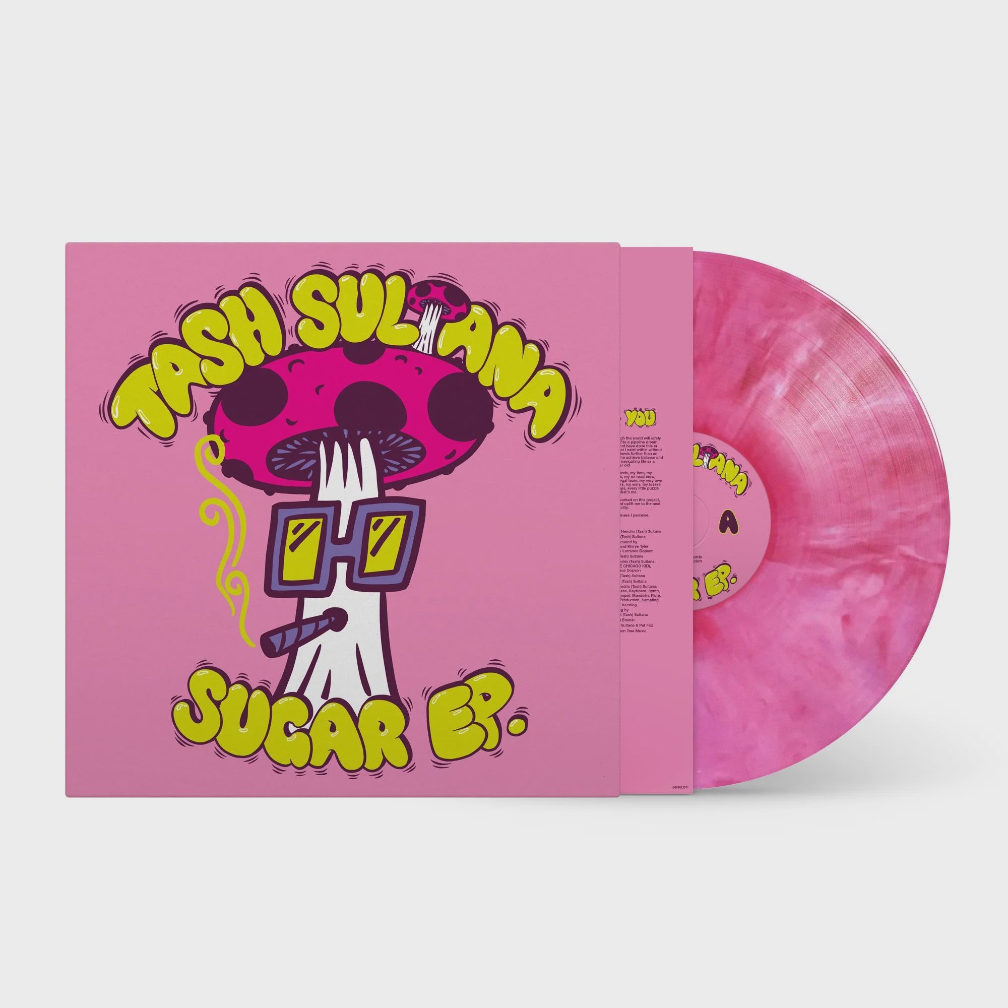 Tash Sultana - Sugar Pink Marbled Coloured Vinyl EP