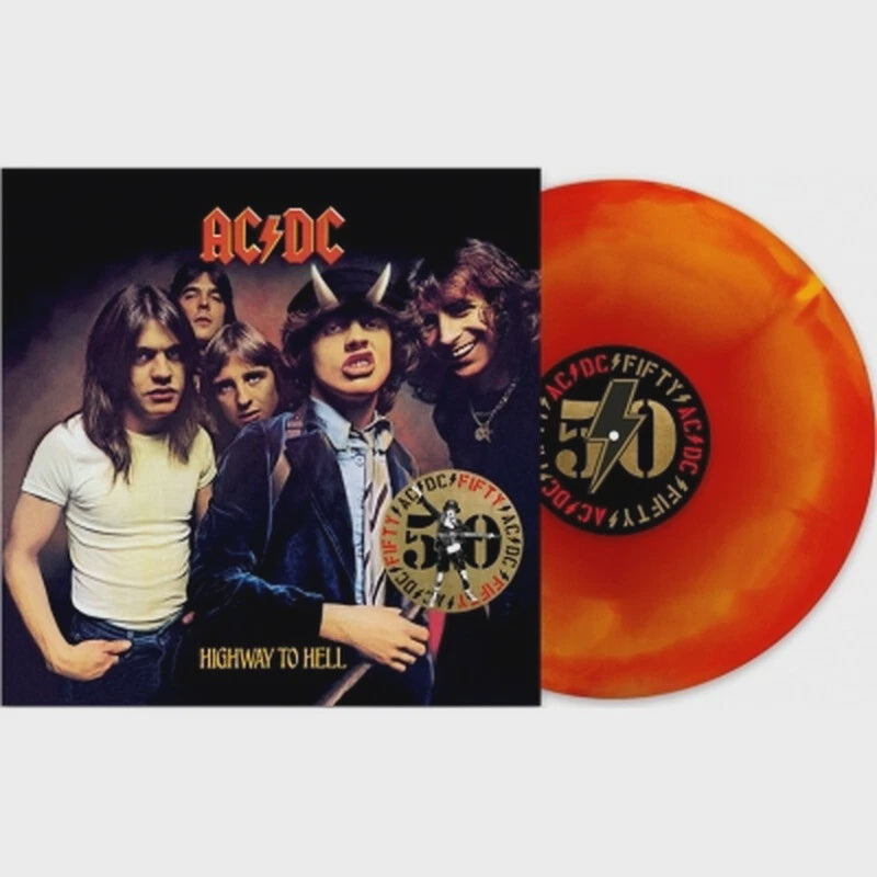 AC/DC - Highway To Hell 50th Anniversary Hellfire Coloured Vinyl LP