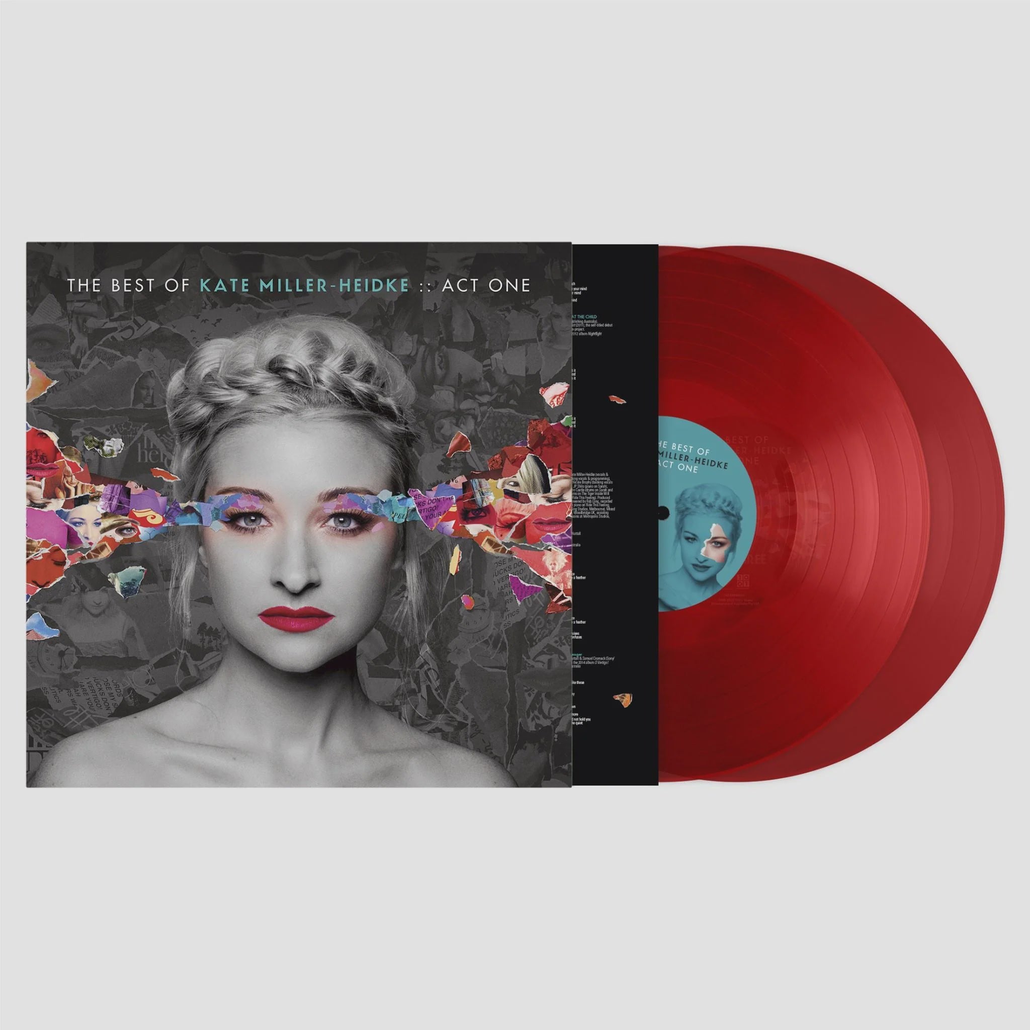 Kate Miller-Heidke - Best Of Kate Miller-Heidke: Act One Opaque Red Vinyl 2LP