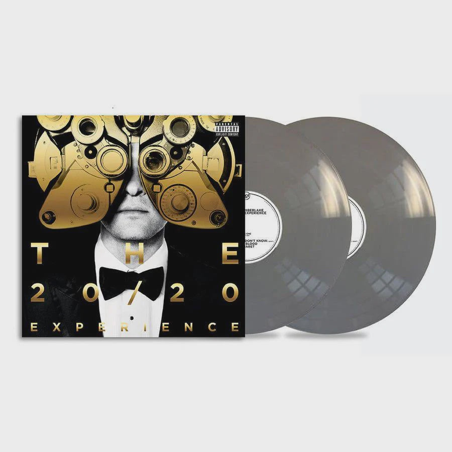 Justin Timberlake - The 20/20 Experience 2 Of 2 Limited Edition Silver Coloured Vinyl 2LP