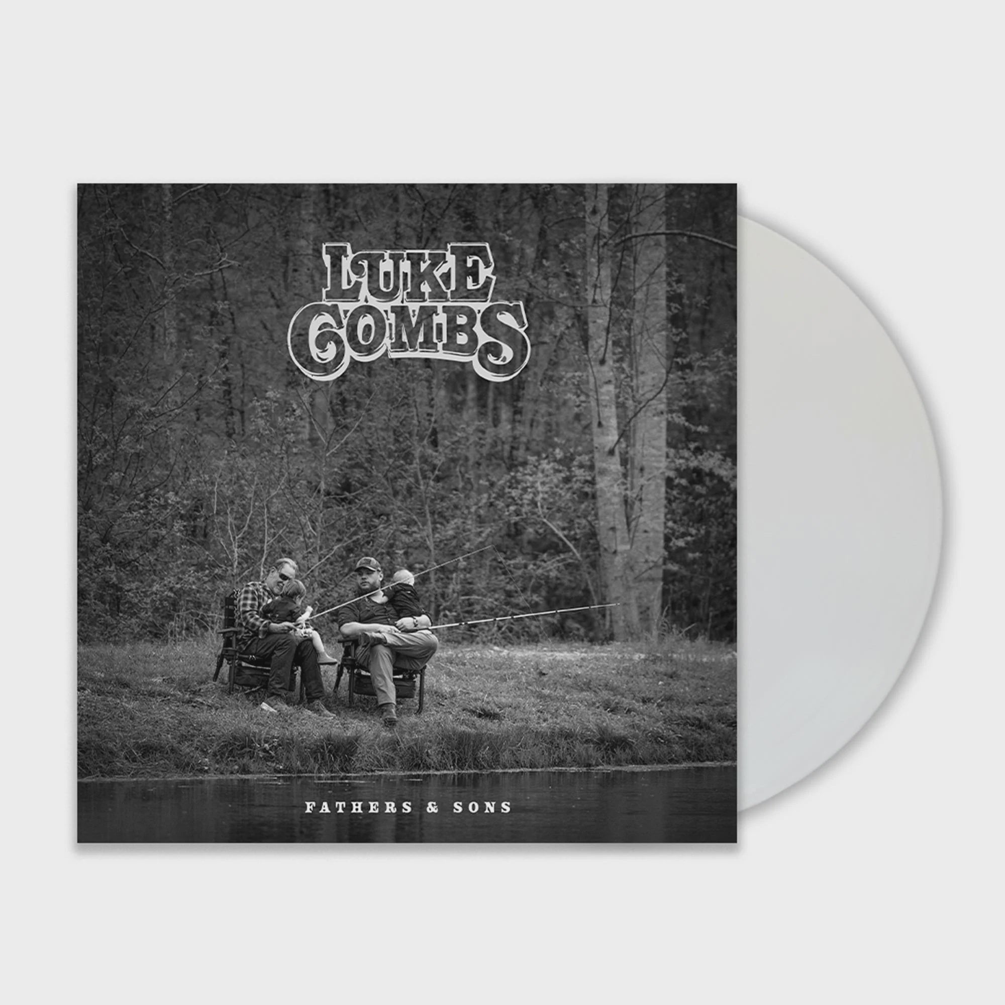 Luke Combs - Fathers & Sons White Coloured Vinyl LP