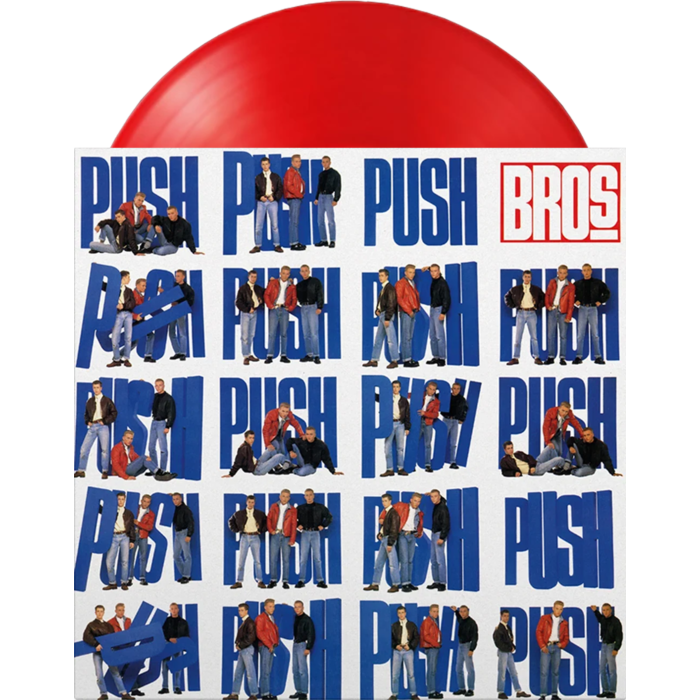 Bros - Push HMV Day 2026 Exclusive Red Coloured Vinyl LP