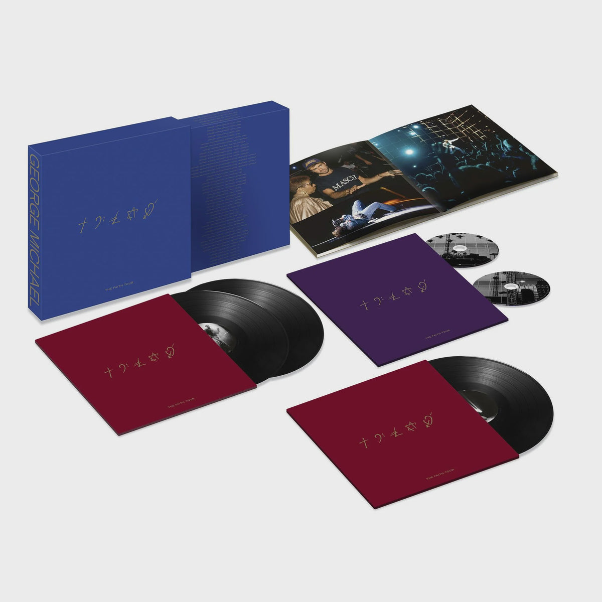 George Michael - The Faith Tour Limited Edition Super Deluxe Box Set Vinyl 3LP