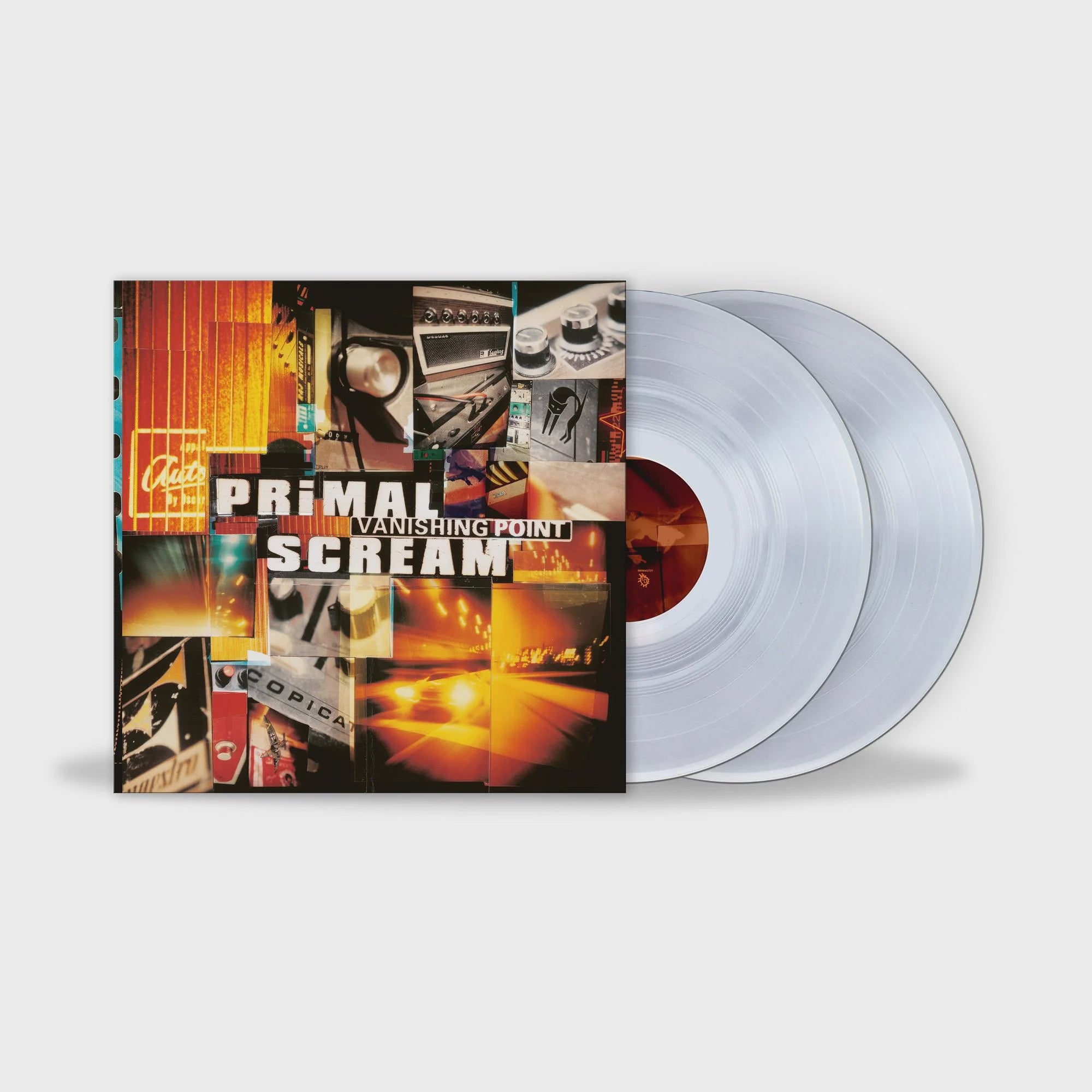 Primal Scream - Vanishing Point Expanded Edition Clear Coloured Vinyl 2LP