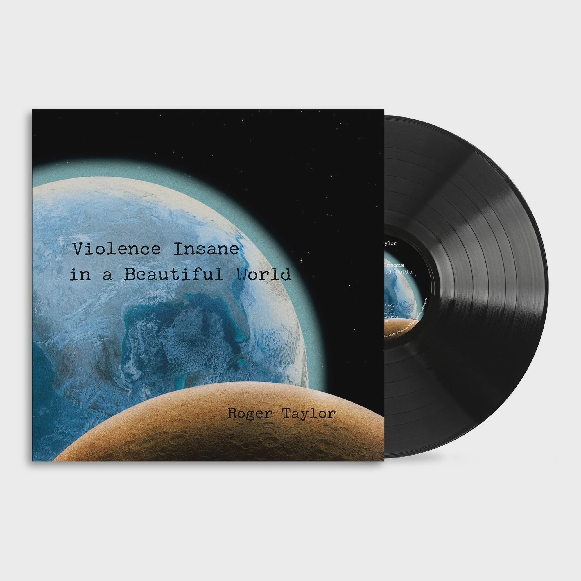 Roger Taylor - Violence Insane In A Beautiful World Vinyl LP