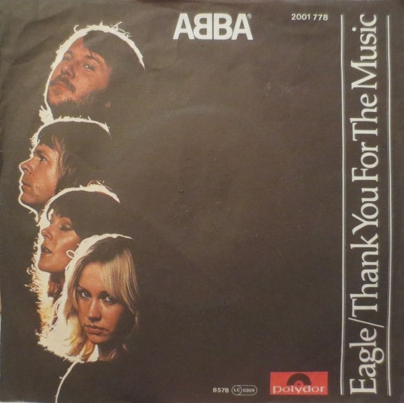 ABBA - Eagle / Thank You For The Music 7" Vinyl Single (Used)