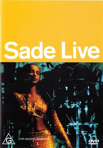 Sade - Sade Live DVD (Secondhand)