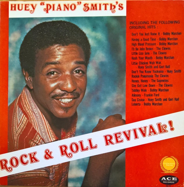 Huey "Piano" Smith - Huey "Piano" Smith's Rock & Roll Revival! Vinyl LP (Used)