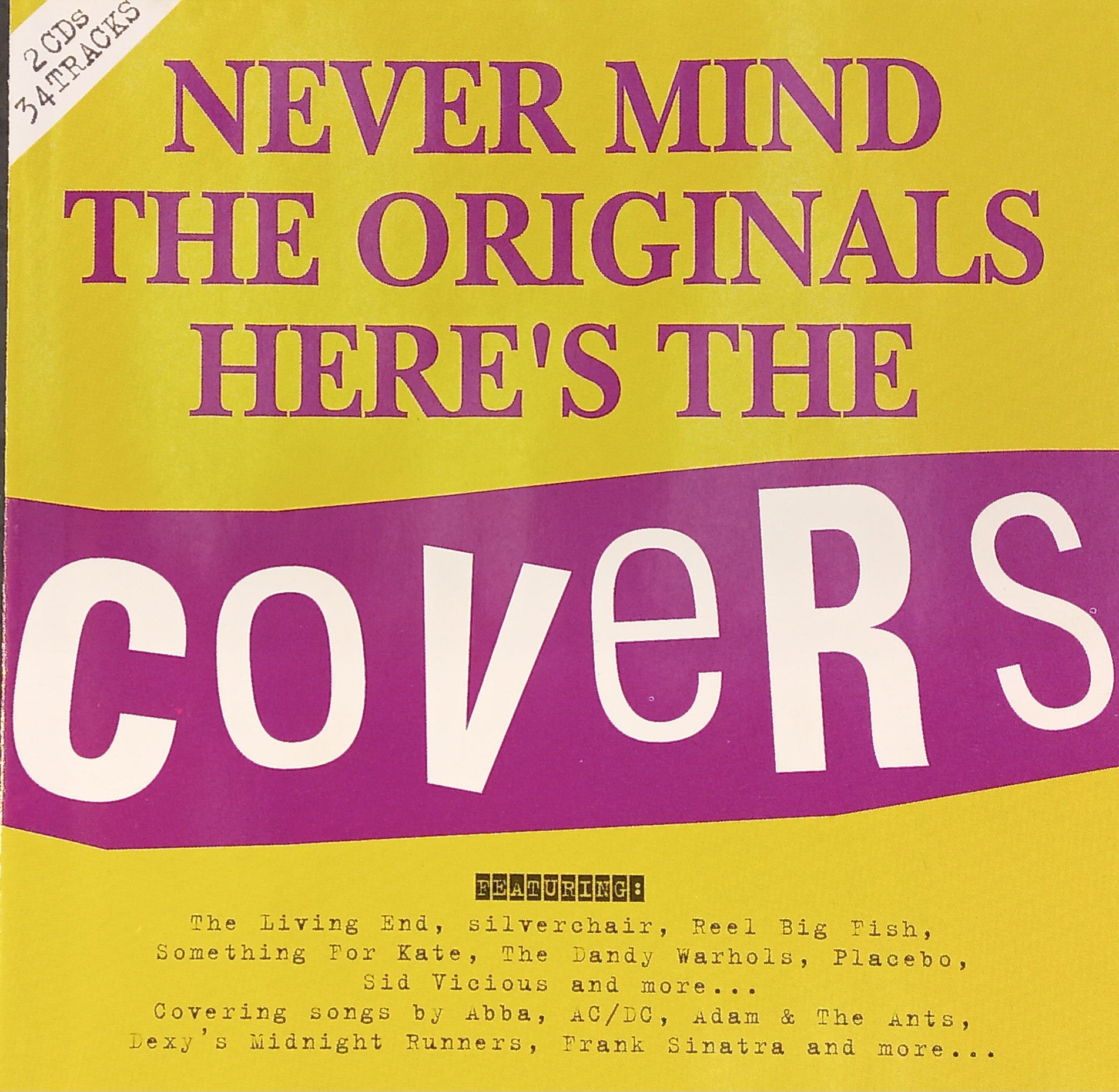 Various Artists - Never Mind The Originals, Here's The Covers 2CD