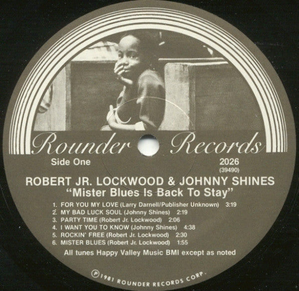 Robert Lockwood Jr. & Johnny Shines - Mister Blues Is Back To Stay Vinyl LP (Used)