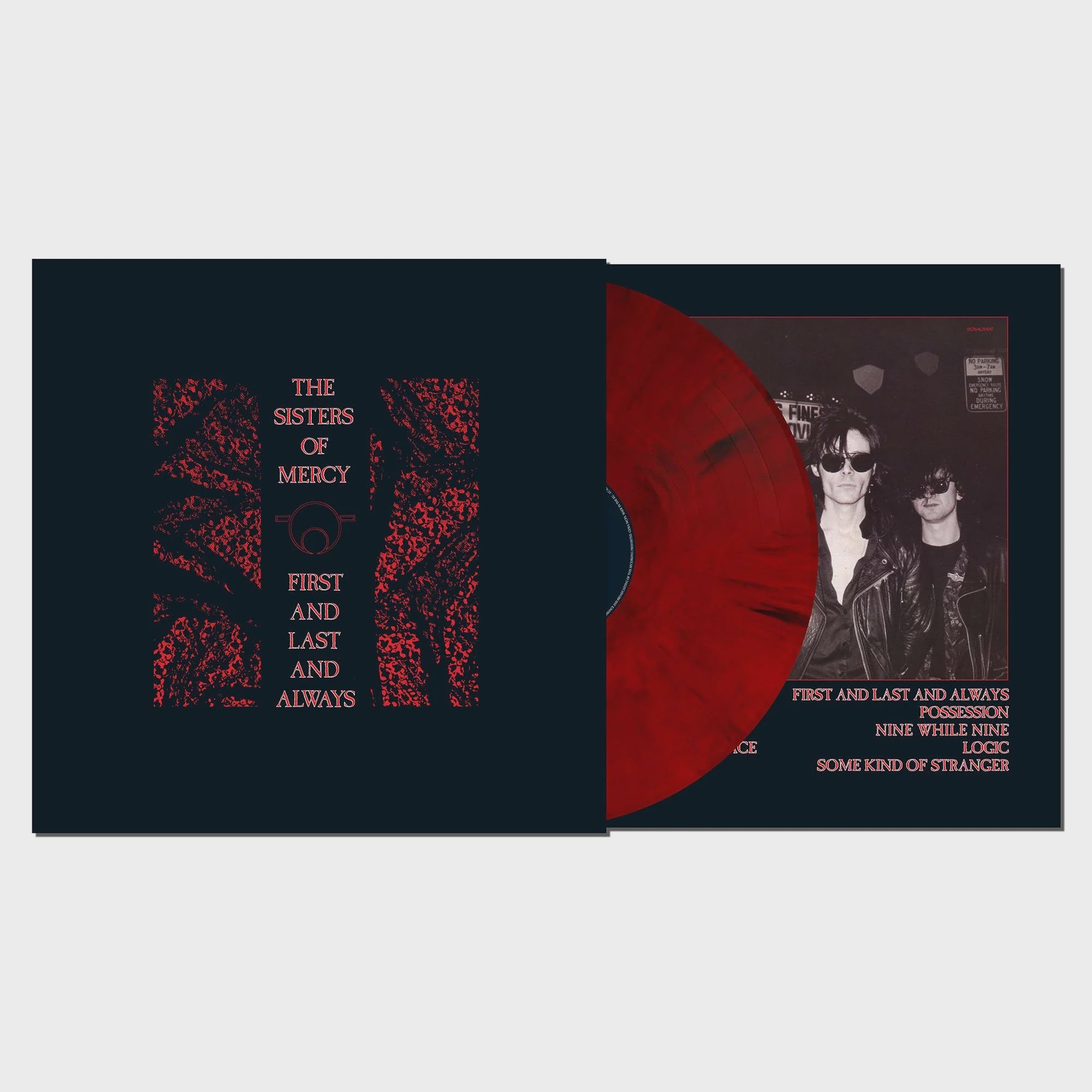 Sister Of Mercy - First And Last And Always Black & Red Coloured Vinyl LP
