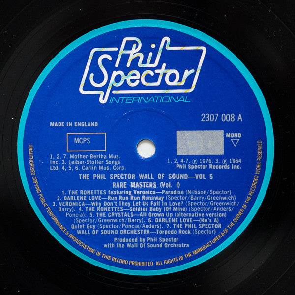 Various Artists - Rare Masters Vinyl LP (Used)