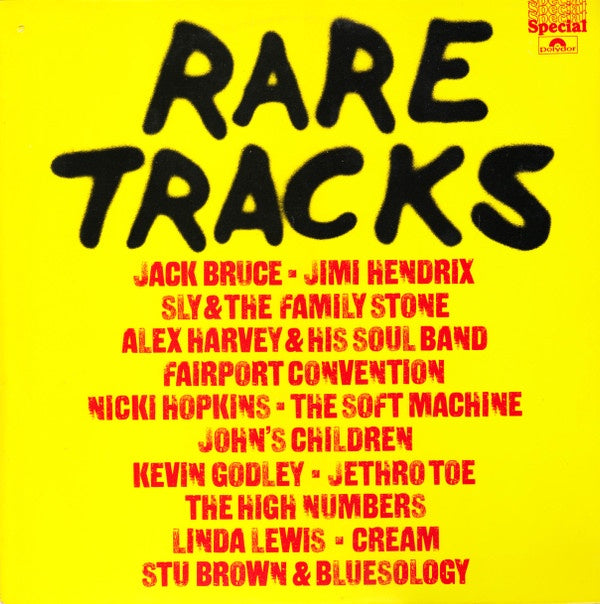 Various Artists - Rare Tracks Vinyl LP (Used)