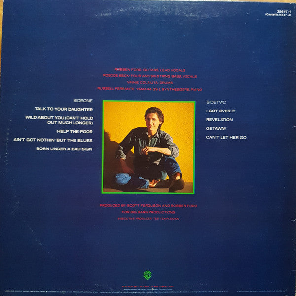 Robben Ford - Talk To Your Daughter Vinyl LP (Used)