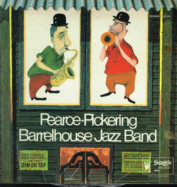 Pearce-Pickering Barrelhouse Jazz Band - Pearce-Pickering Barrelhouse Jazz Band Vinyl 2LP (Used)