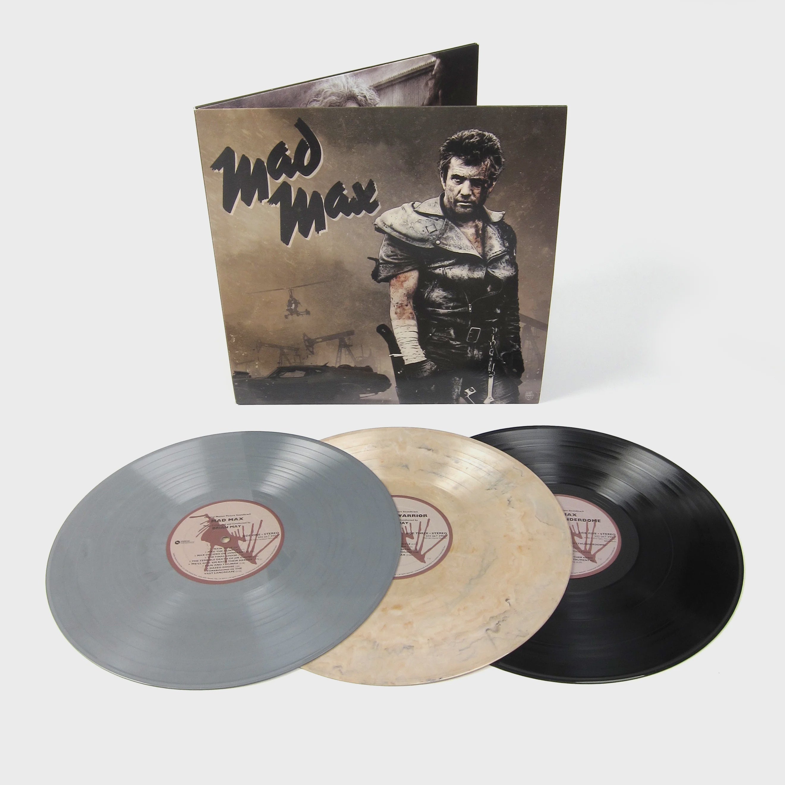 Soundtrack - Mad Max (Original Motion Picture Soundtrack) / The Road Warrior / Mad Max Beyond Thunderdome Coloured Vinyl 3LP