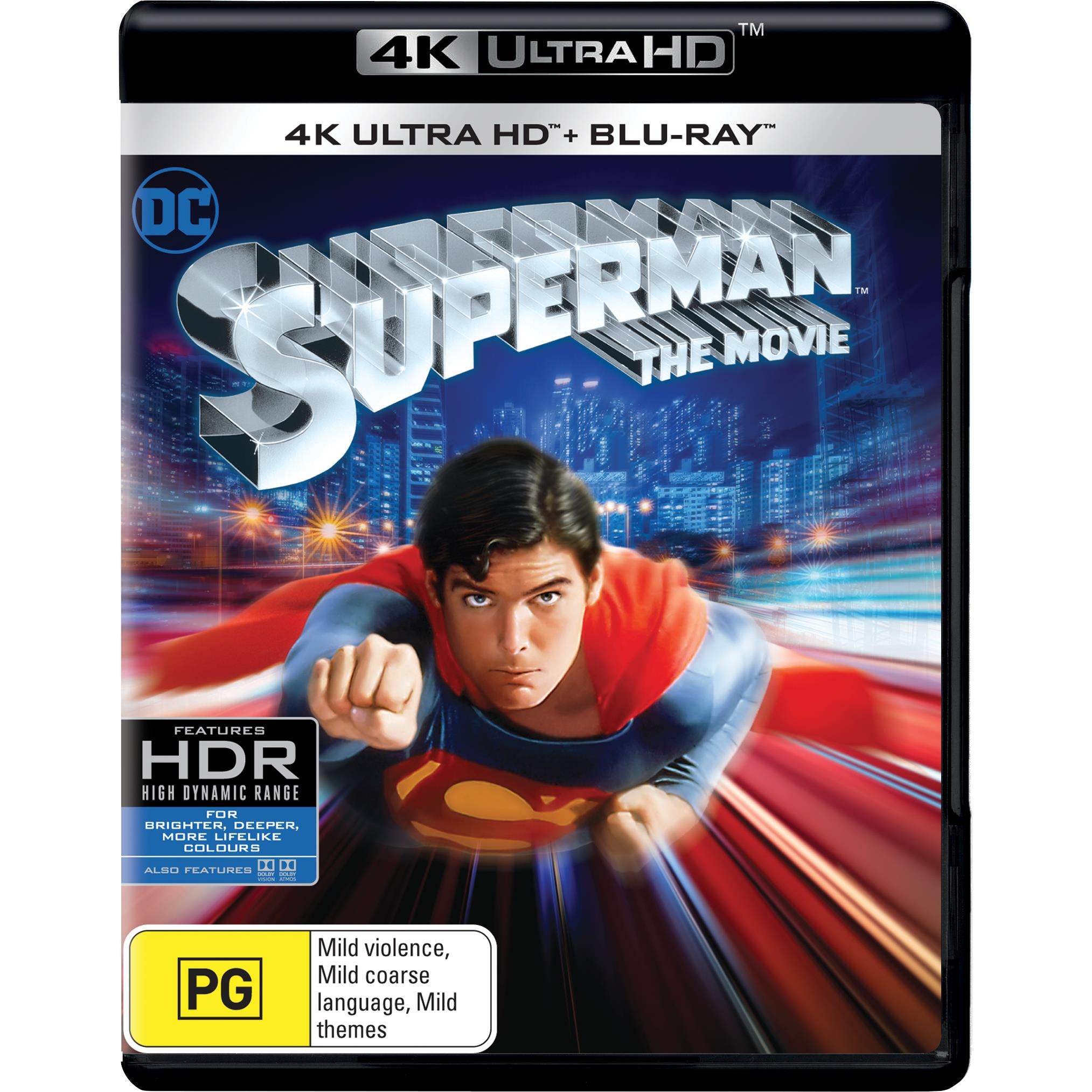 Superman: The Movie (1978) 4K UHD + Blu-ray (New)