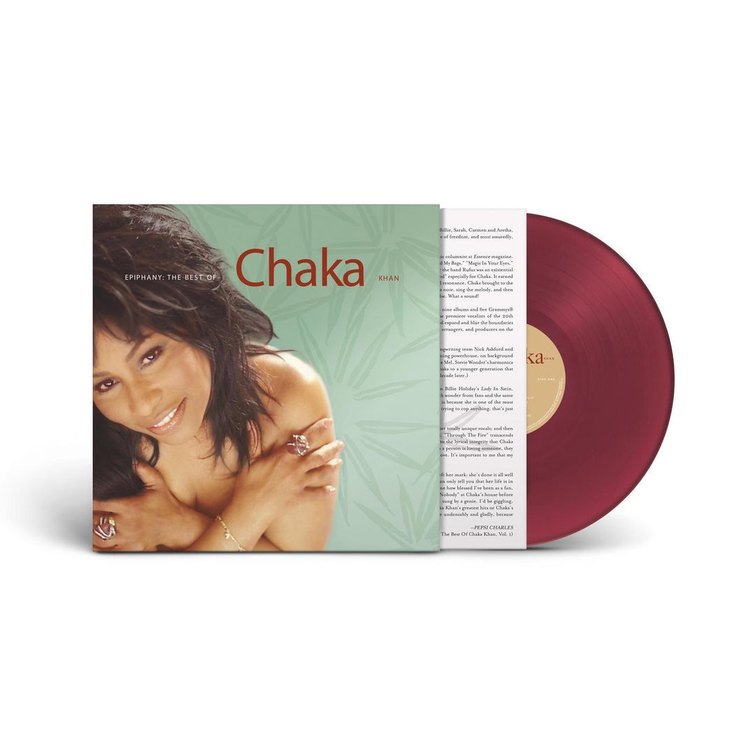 Chaka Khan - Epiphany: Best Of Chaka Khan Vol 1 Burgundy Coloured Vinyl LP