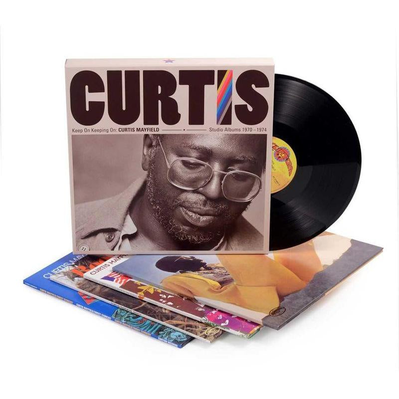 Curtis Mayfield - Keep On Keeping On - Studio Albums 1970-1974 Vinyl 4LP