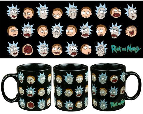 Rick & Morty - Many Faces Mug