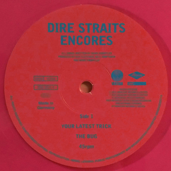 Dire Straits - Encores RSD2021 Indie Exclusive Pink Translucent Coloured 12" Vinyl Single (Used)