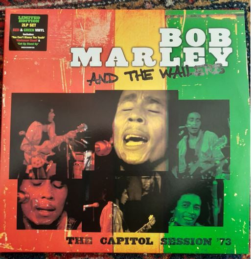 Bob Marley & The Wailers - The Capitol Session '73 Red & Green Coloured Vinyl 2LP