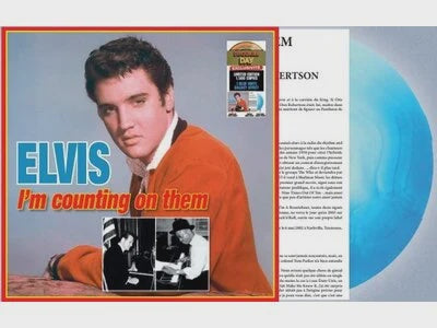 Elvis Presley - I'm Counting On Them RSD2024 Blue Galaxy Vinyl LP