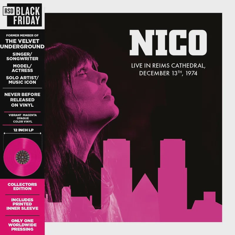 Nico - Live In Reims Catherdral 1974 RSDBF2025 Coloured Vinyl LP