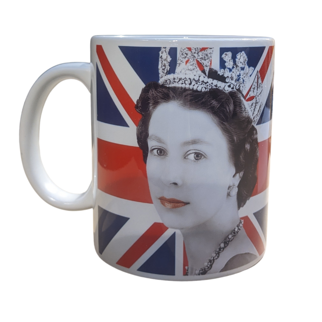 Queen Elizabeth - Union Jack Mug