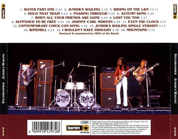 Steamhammer – Junior's Wailing CD