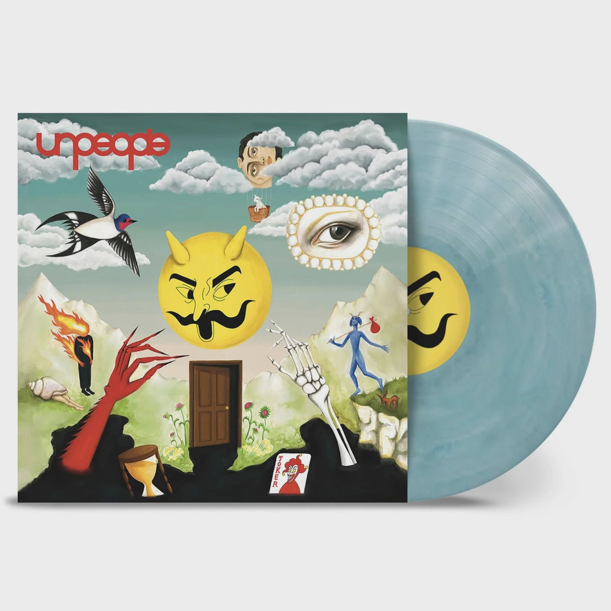 Unpeople - We Are Unpeople Clouds Blue Coloured Vinyl LP