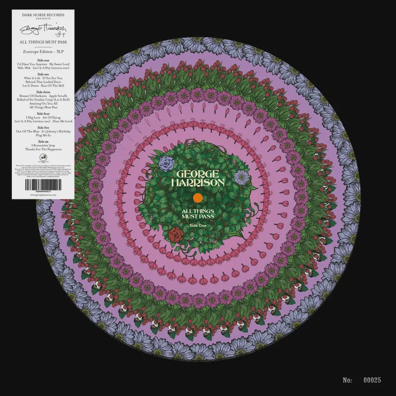 George Harrison - All Things Must Pass RSD2025 Zoetrope Picture Disc Vinyl 3LP