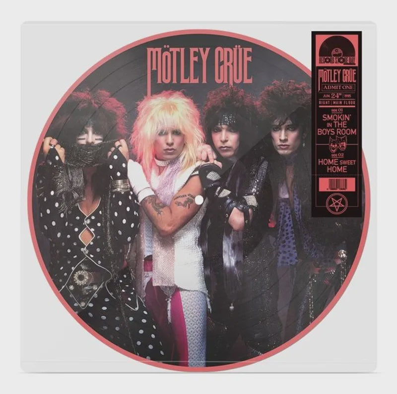 Motley Crue - Smokin' In The Boys Room RSD2025 Picture Disc 12" Vinyl Single
