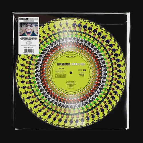 Supergrass - I Should Coco RSD2025 Zoetrope Picture Disc Vinyl LP