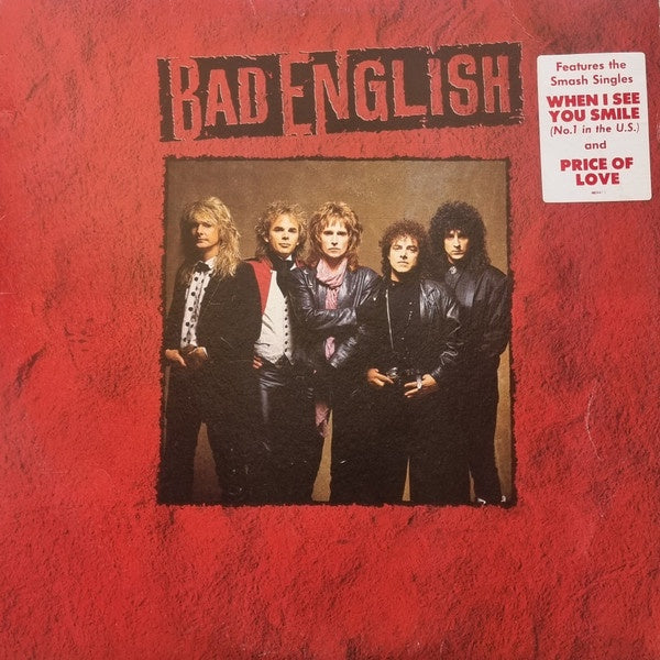 Bad English - Bad English Vinyl LP (Used)