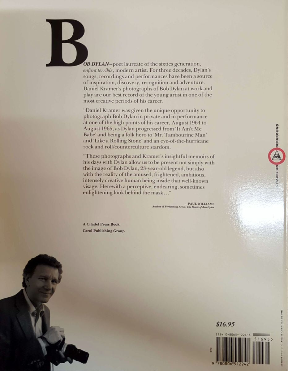 Daniel Kramer - Bob Dylan: A Portrait of the Artist's Early Years Book (1991)