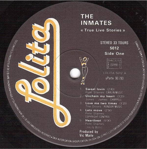 Inmates - True Live Stories Vinyl LP (Used)