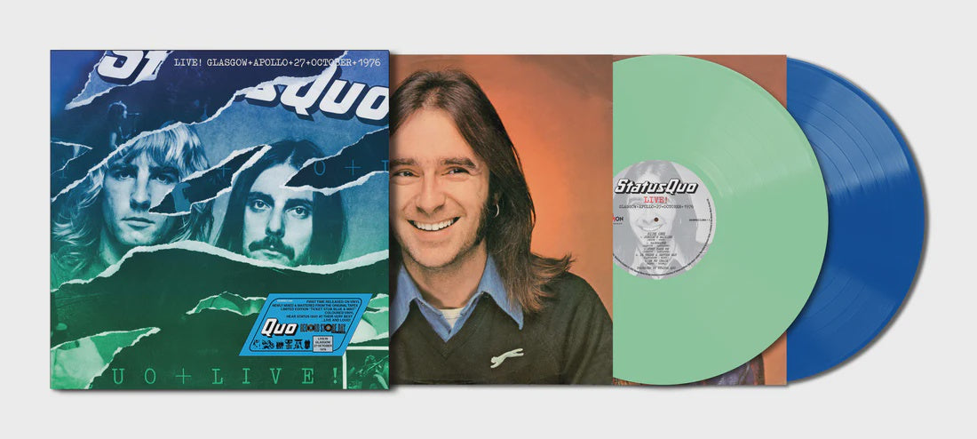 Status Quo - Live In Glasgow 1976 RSD2025 Ticket Stub Coloured Vinyl 2LP