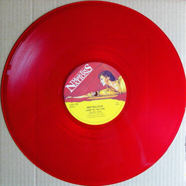 Metallica - Jump In The Fire Red Coloured Vinyl 12" Single (Used)