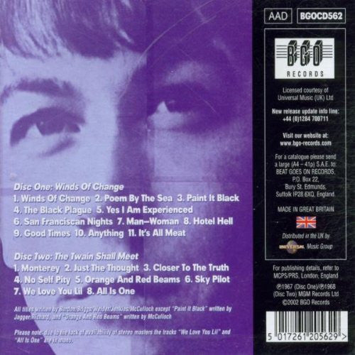 Eric Burdon & Animals - Winds Of Change / The Twain Shall Meet 2CD